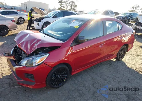 2024 Mitsubishi Mirage G4 Black Edition из США, поврежденный, VIN ML32FUFJ5RHF19175